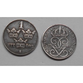 SWEDEN 1 Ore 1948