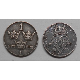 SWEDEN 1 Ore 1949