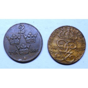 SWEDEN 2 Ore 1934