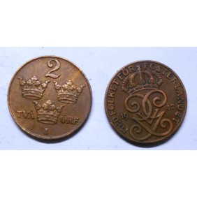 SWEDEN 2 Ore 1942 BR