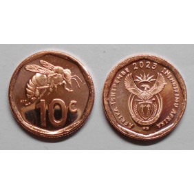 SOUTH AFRICA 10 Cents 2023