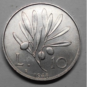 10 Lire 1948