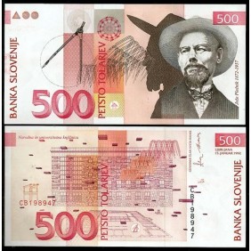 SLOVENIA 500 Tolarjev 1992