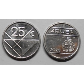 ARUBA 25 Cents 2023