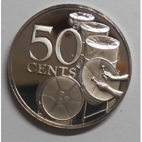 TRINIDAD & TOBAGO 50 Cents...