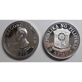 PHILIPPINES 5 Piso 1975 F....