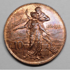 10 Centesimi 1911...