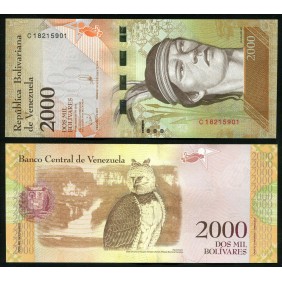 VENEZUELA 2000 Bolivares 2016