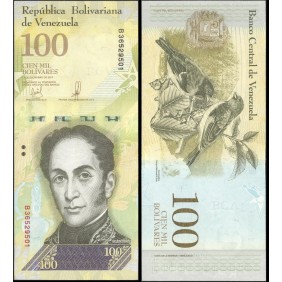 VENEZUELA 100.000 Bolivares...