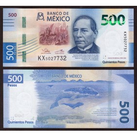 MEXICO 500 Pesos 05.01.2022