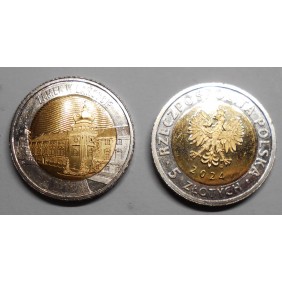 POLAND 5 Zlotych 2024...