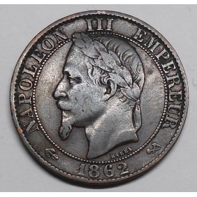 FRANCE 5 Centimes 1862 K