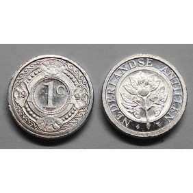 NETHERLANDS ANTILLES 1 Cent...