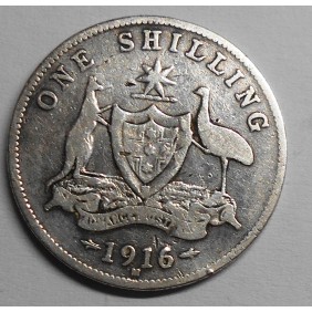 AUSTRALIA 1 Shilling 1916 AG