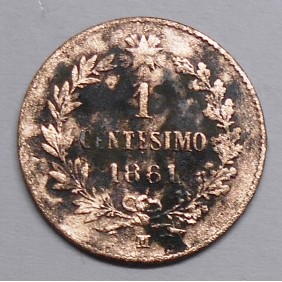 1 Centesimo 1861 M