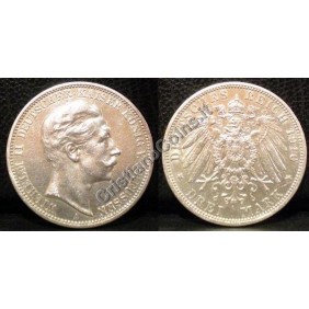 PRUSSIA 3 Mark 1910 A...