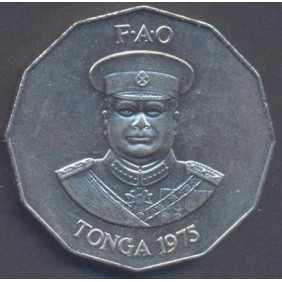 TONGA 50 Seniti 1975 FAO
