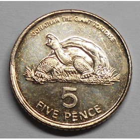 SAINT HELENA 5 Pence 1998...
