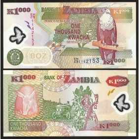 ZAMBIA 1000 Kwacha 2009...