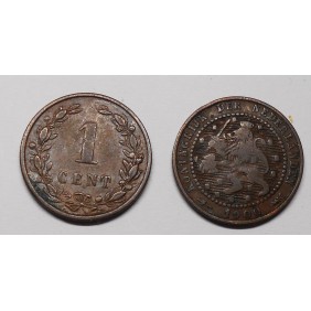 NETHERLANDS 1 Cent 1900
