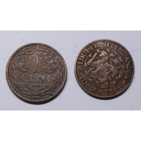 NETHERLANDS 1 Cent 1918