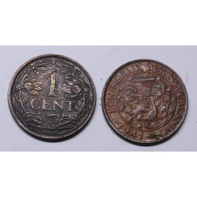 NETHERLANDS 1 Cent 1941 br.