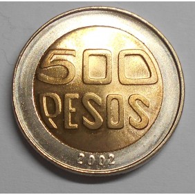 COLOMBIA 500 Pesos 2002