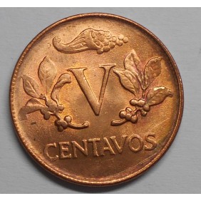 COLOMBIA 5 Centavos 1970