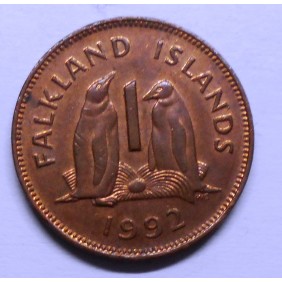 FALKLAND ISLANDS 1 Penny 1992