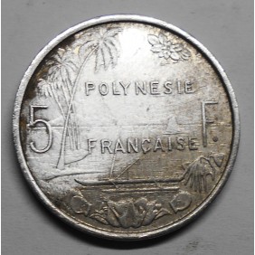 FRENCH POLYNESIA 5 Francs 1988