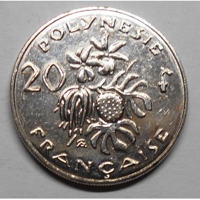 FRENCH POLYNESIA 20 Francs...