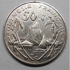 FRENCH POLYNESIA 50 Francs...