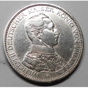 PRUSSIA 3 Mark 1914 AG