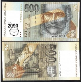 SLOVAKIA 500 Korun 1993...