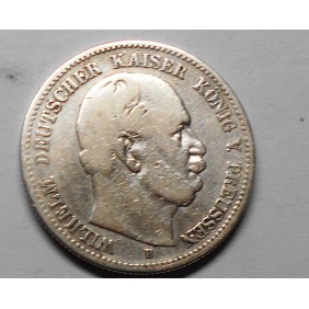 PRUSSIA 2 Mark 1876 B...