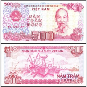 VIET NAM 500 Dong 1988