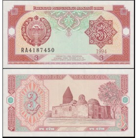 UZBEKISTAN 3 Sum 1994