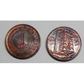 SINGAPORE 1 Cent 1967