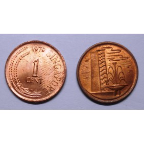 SINGAPORE 1 Cent 1979