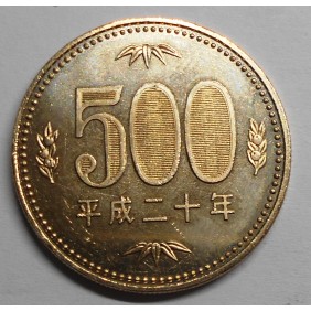 JAPAN 500 Yen 2008