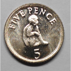 GIBRALTAR 5 Pence 2006...