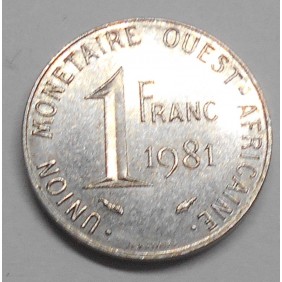 WEST AFRICAN STATES 1 Franc...