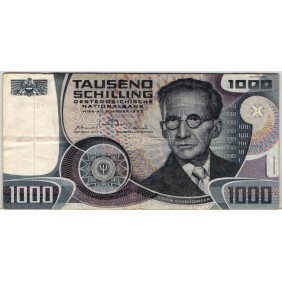 AUSTRIA 1000 Schilling 1983