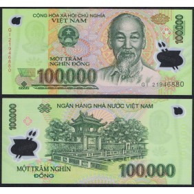 VIET NAM 100.000 Dong 2021...