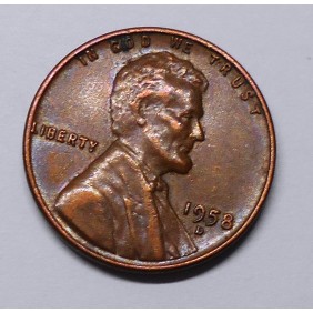 USA 1 Cent 1958 D Lincoln