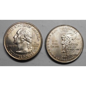 USA 1/4 Dollar 2000 P New...