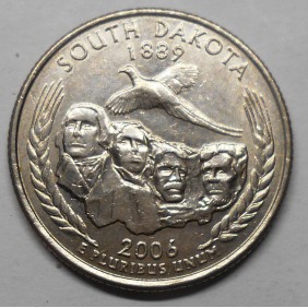 USA 1/4 Dollar 2006 D South...