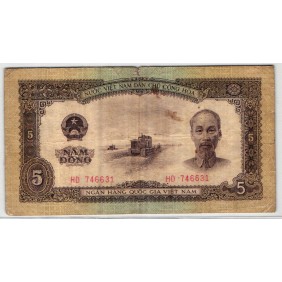 VIET NAM 5 Dong 1958