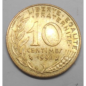 FRANCE 10 Centimes 1992