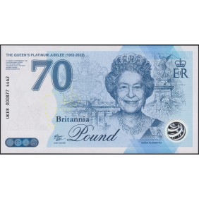 GREAT BRITAIN 70 Pounds...